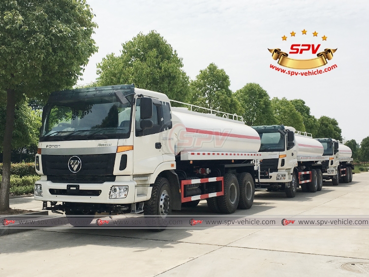 To Uganda - 3 units of Water Spraying Truck FOTON - LF To Uganda - 3 units of Water Spraying Truck FOTON - LF